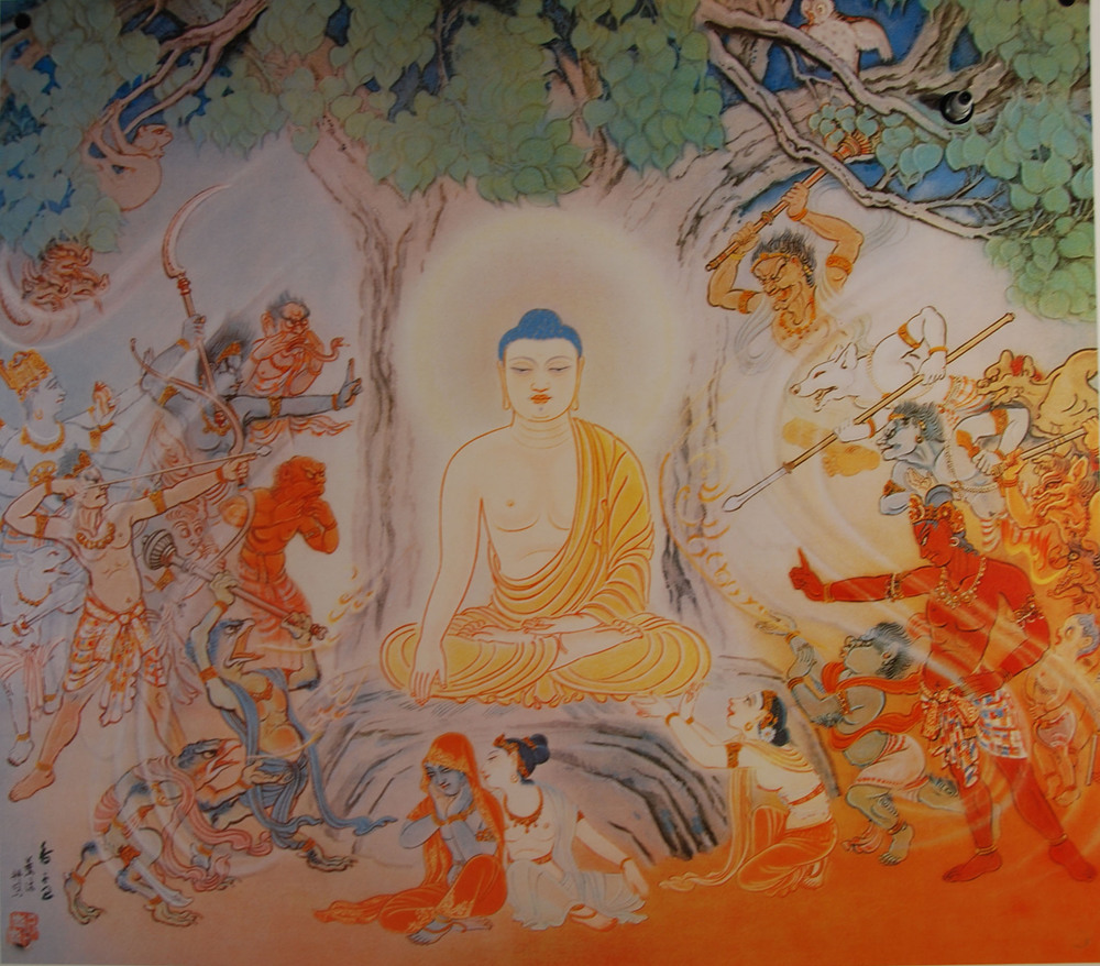 Buddha en bhumisparsa 19
