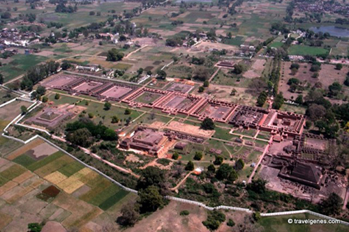 jour 07 Nalanda vue aerienne