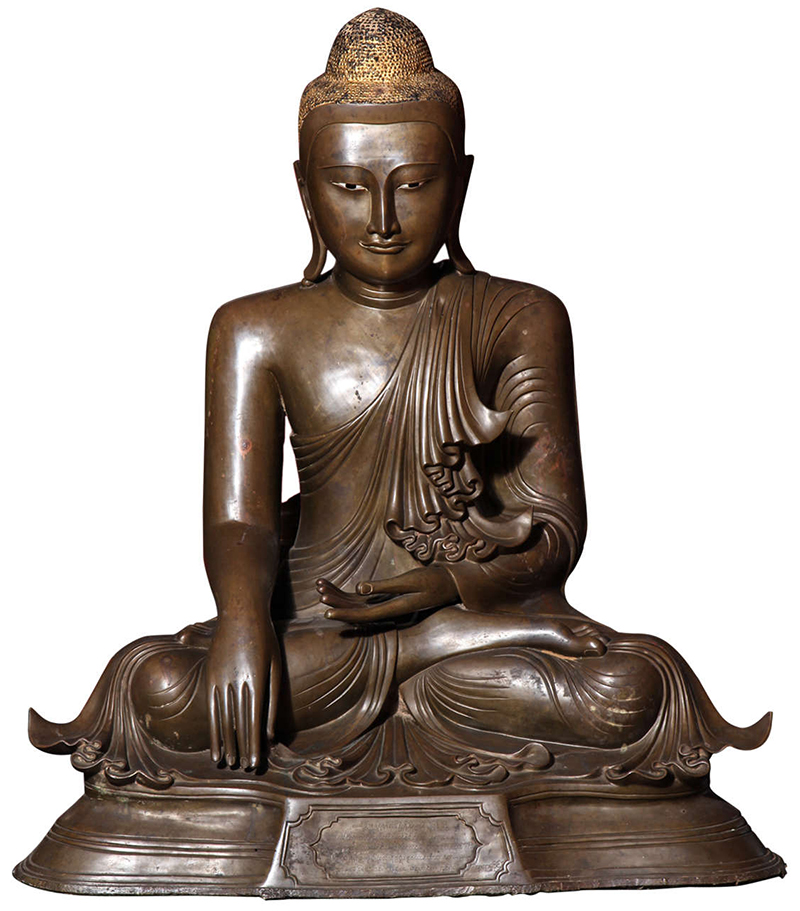 Buddha en bhumisparsa 18